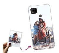 Mookase Funda para XIAOMI REDMI 9C Personalizada para TU MÓVIL con Imagen O Texto, Carcasa Personalizable, Gel Flexible, Borde Trasparente, Regalo Original