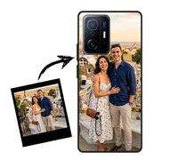 Mookase Funda Personalizada para Xiaomi 11T Pro Carcasa de Móvil Personalizable con Foto con Texto o Diseño Bordes Transparentes Carga Inalámbrica Impresión Premium Regalo Original (Gel Flexible)