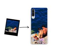 Mookase Funda Personalizada para Xiaomi Mi A3 Carcasa de Móvil Personalizable con Foto con Texto o Diseño Bordes Transparentes Carga Inalámbrica Impresión Premium Regalo Original (Gel Flexible)