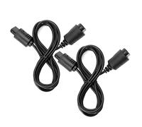 MOOKEENONE 2 cables de controlador, cable de extensión extendido para consola de juegos Nintendo 64 Controller N64