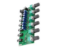MOOKEENONE Aleación DC 5V-15V Estéreo de la señal de audio mezclador Junta mezcla 2way 4way entrada 1way salida 3.5mm