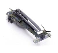 MOOKEENONE Modelo de helicóptero de rescate de combate HH-60G de la Fuerza Aérea de los Estados Unidos 1:72 en miniatura para aficionados a la aviación