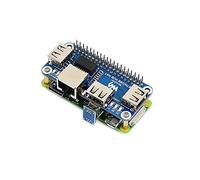 MOOKEENONE Plug&Play 3x USB 2.0/1.1 Ethernet a RJ45 Hub Extensión+Micro USB Conector Set para Raspberry Pi Zero (W/WH)