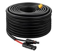 MOOKEERF Cable solar a XT60 de 10 AWG, conector solar a XT60, cable adaptador para panel solar a batería, estación de energía portátil, generador solar, 30 pies