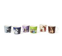 Moomin Arabia 6 Tazas Mumin mini Mumin Andra classic Multi