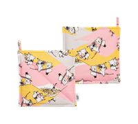 Moomin Arabia Agarraderas Moomin Family Time 2-pack 22x22 cm