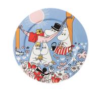 Moomin Arabia Bandeja para servir Moomin Family Time Ø30 cm