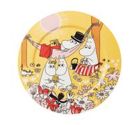 Moomin Arabia Bandeja para servir Moomin Family Time Amarillo. 30 cm