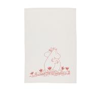 Moomin Arabia Paño de cocina Moomin 50x70 cm Amor blanco