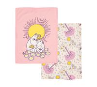 Moomin Arabia Paños de cocina 50x70 cm. 2 piezas Enamorados