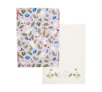 Moomin Arabia Paños de cocina 50x70 cm. 2 piezas Lila-off-white