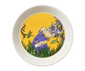 Moomin Arabia Plato Moomin Ø19 cm Hemulen Amarillo