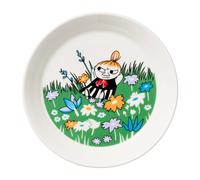 Moomin Arabia Plato Moomin Little My and meadow blanco-multi