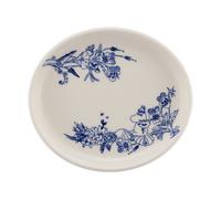 Moomin Arabia Plato ovalado Mumin Haru 16 cm Azul-blanco