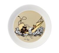 Moomin Arabia Plato The Muskrat Moomin Ø19 cm Beige