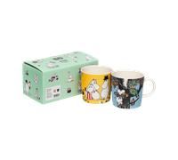 Moomin Arabia Taza Familjemys & Vänner para siempre Mumin 2 piezas 30 cl
