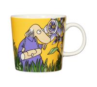 Arabia Moomin Hemulen - Taza (0,3 l), color amarillo y lila