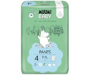 Moomin Baby Braga Pañales Talla 4 (7-11Kg) 40 uds