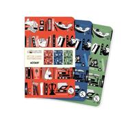 Moomin Bookshelves Set of 3 Mini Notebooks (Mini Notebook Collections)