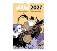 Moomin Calendario de Pared 2027 - Calendario Anual Putinki con Moomin, 34 x 23 cm