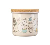 Moomin Enamel tarro con tapa de corcho 1,3 l Bon Appétit
