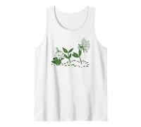 Moomin Little My Nature Scene - Estampado verde Camiseta sin Mangas