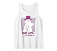 Moomin Moominpappa Moomin es Coraje Camiseta sin Mangas
