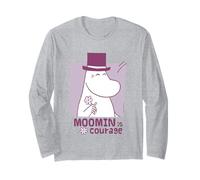 Moomin Moominpappa Moomin es Coraje Manga Larga