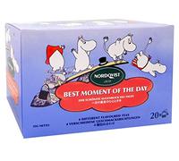 Moomin Tea Selection Gift Box, Organic Teas (Best Moment Black Tea) Y