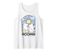 Moomin Vitral Estilo Vida En Moominvalley Light Camiseta sin Mangas