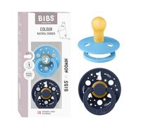 Moomin x BIBS Chupete, 0-6 meses, 2-pack, Breeze/Deep Space