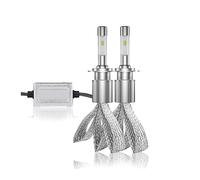 MOOMOO Like A Breeze H4 H7 LED Faros de canbus H1 H3 H8 H9 H11 9005 9006 9012 880 881 D2 D4 Coche LED Bombilla 8 0W 16000lm Lámpara de Niebla automática 6000K 12V