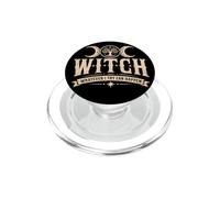 Moon A Little Gothic Witchy Bitchy Retro Goth Mujeres Niñas PopSockets PopGrip para MagSafe