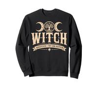 Moon A Little Gothic Witchy Bitchy Retro Goth Mujeres Niñas Sudadera