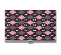 Moon and Red Panda - Tarjetero profesional delgado, organizador de tarjetas de visita ideal y soporte para tarjetas de regalo para hombres y mujeres, Estilo-17, Talla única, Estuche para tarjetas de