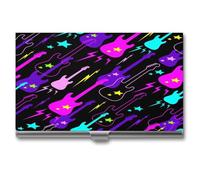 Moon and Red Panda - Tarjetero profesional delgado, organizador de tarjetas de visita ideal y soporte para tarjetas de regalo para hombres y mujeres, Estilo-41-4, Talla única, Estuche para tarjetas de
