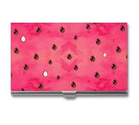 Moon and Red Panda - Tarjetero profesional delgado, organizador de tarjetas de visita ideal y soporte para tarjetas de regalo para hombres y mujeres, Estilo-21-7, Talla única, Estuche para tarjetas de