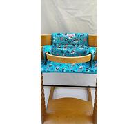 moon-bebe Cojín reductor de asiento compatible con Stokke Tripp Trapp (verde)