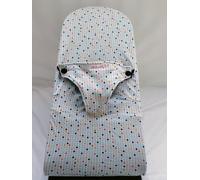 moon-bebe Funda Compatible con Hamaca Soft Balance y Bliss (Blanco)
