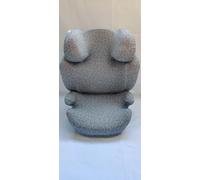 moon-bebe Funda Compatible con Silla de Coche Cybex Solution Q2 Fix (Gris)
