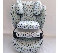 moon-bebe Funda para Cybex Solution M, Solution Fix (Blanc)