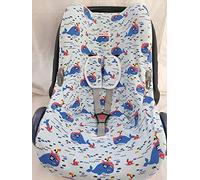moon-bebe Funda para Maxi Cosi, Cabriofix (AZUL)