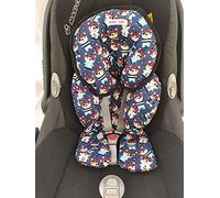 moon-bebe Reductor Antialérgico Universal MaxiCosi, PEBBLE Silla de Coche y de Paseo (AZUL)