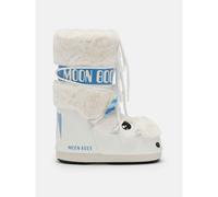 MOON BOOT Botas MB ICON LITTLE YETI. Color blanco/azul