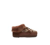 Moon Boot - EVX Chalet Mules de Piel Sintética - Shoes - Mujer - Marrón - 35 EU -