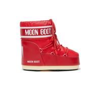 Moon Boot Icon Low - Botas de invierno impermeables (talla 39-41), color rojo