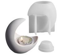 Moon Candle Holder Mold, Soft Multifunctional High Temperature Resistant