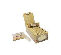 MOON Classic Papel De Fumar Combustión Lenta Papel De Pulpa De Madera Natural Papel Sin Blanquear Con Marca de Agua 77x44mm 50 Libros/40 Hojas Cada Uno 2000 Hojas