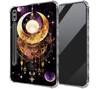 Moon Clear - Funda transparente para Samsung Galaxy Tab S9 Ultra 2023 / S8 Ultra 2022 de 14.6 pulgadas [SM-X910/X916B/X918U/X900/X906], funda transparente ultrafina de TPU suave, antideslizante, a