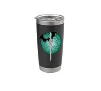 Moon Freeclimbing Regalo de nudo de cuerda para escaladores Vaso térmico de acero inoxidable de doble pared